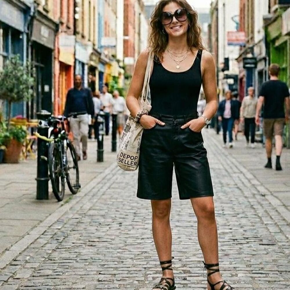 Willi-smith Women's Black Shorts